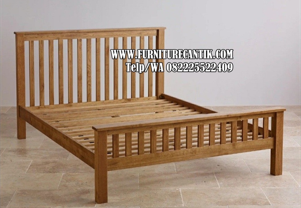 Dipan Kayu Jati Mewah Scandinavian