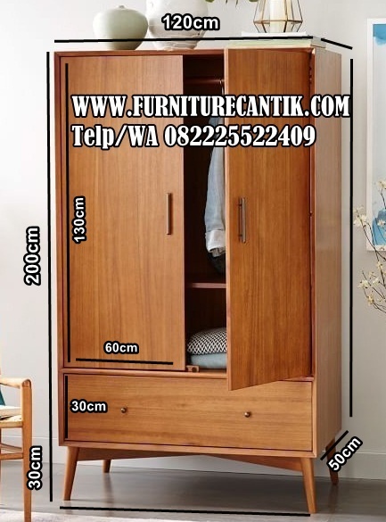 lemari kayu jati