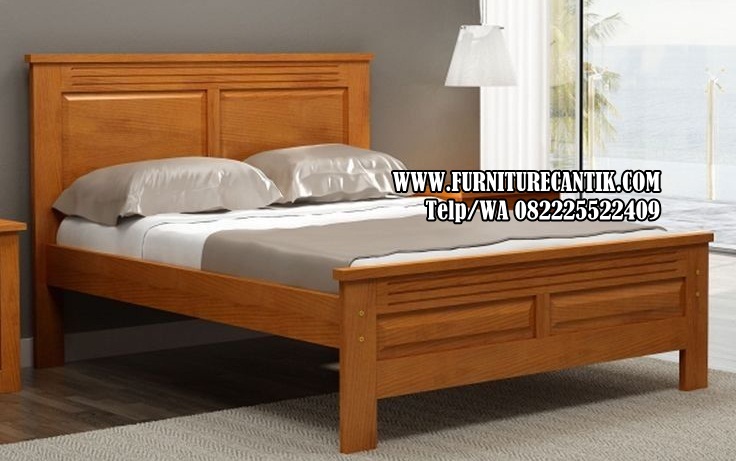 Dipan Kayu Jati Modern Model Minimalis