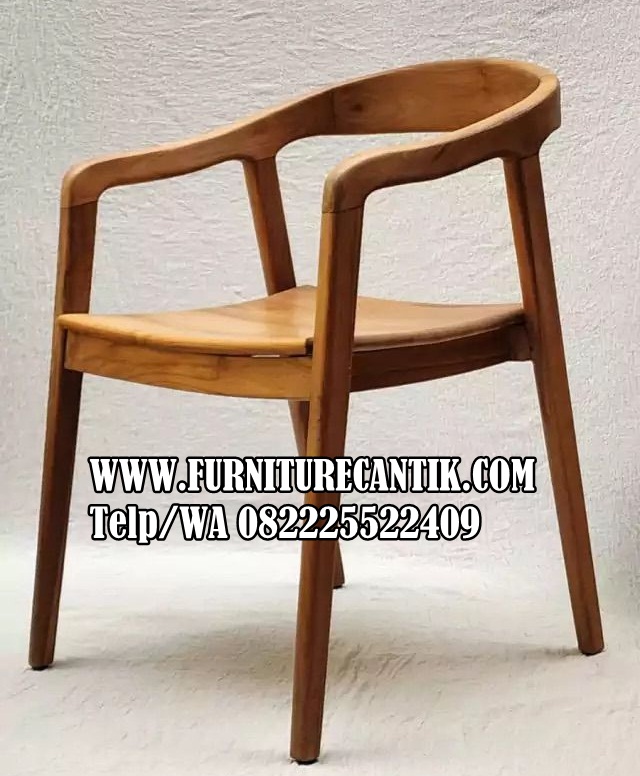 Kursi Cafe Kayu Jati Estetik Model Terbaru