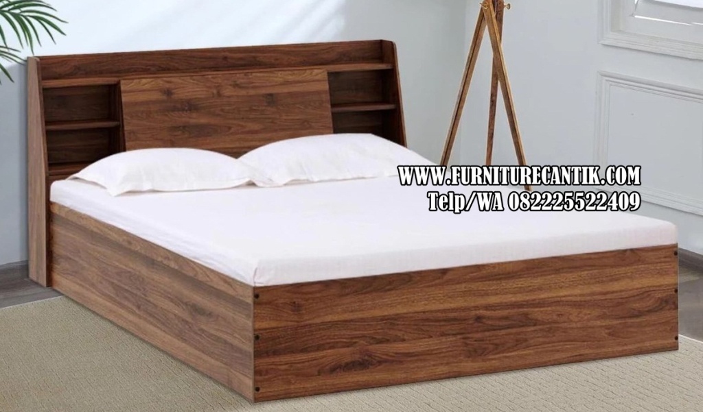 Dipan Minimalis Kayu Jati Desain Modern