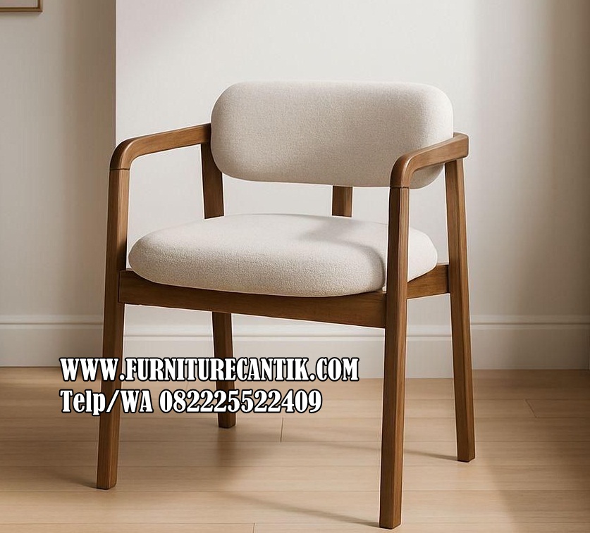 Kursi Cafe Kayu Jati Solid Variasi Jok
