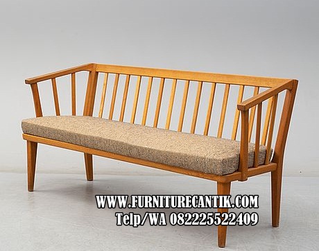 Kursi Teras Minimalis Jati Desain Modern