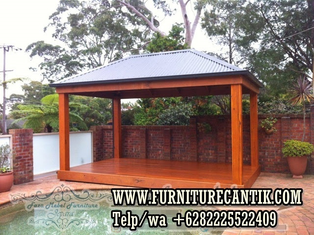 Gazebo Mewah Minimalis