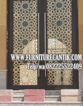 Pintu Masjid Ukiran Mewah