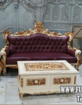 Kursi Sofa Ruang Tamu Ukiran