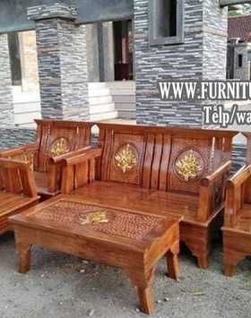 Kursi Tamu Kayu Jati Khas Jepara