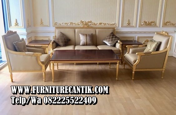 Kursi Tamu Kayu Jati Variasi Sofa