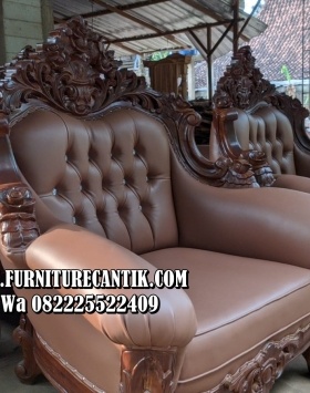Sofa Kayu Kayu Jati Terbaru Ukiran Jepara