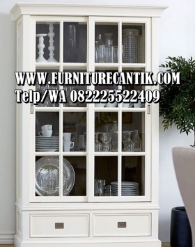 Lemari Hias Pajangan Minimalis Duco 2 Pintu