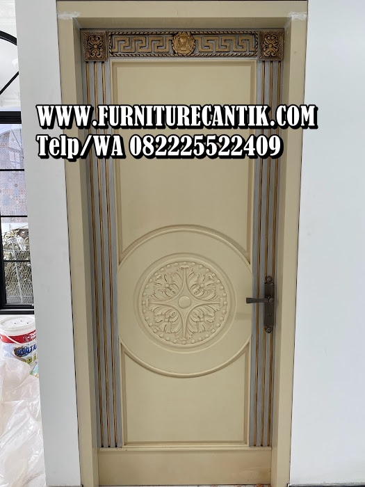 Pintu Rumah Mewah Modern Ukiran Jepara