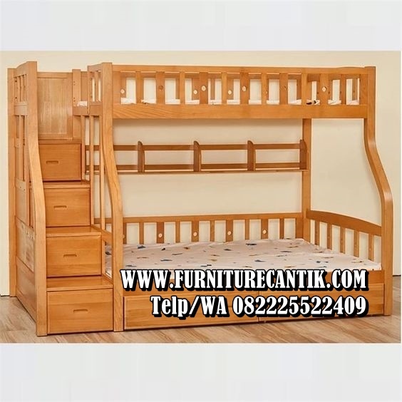 Tempat Tidur Tingkat Minimalis Modern Jepara