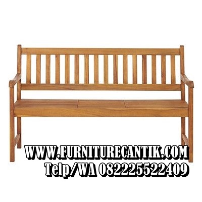 Kursi Teras Kayu Jati Natural Mewah Modern Terbaru