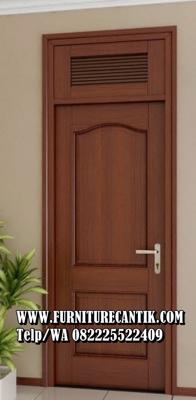 Pintu Kamar Kayu Jati Modern Doff Mewah