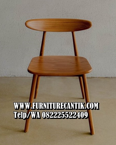 Kursi Cafe Jati Klasik Minimalis