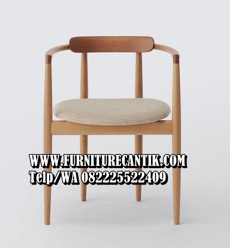 Kursi Cafe Modern Minimalis Jati