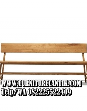 Kursi Teras Kayu Jati Minimalis Modern
