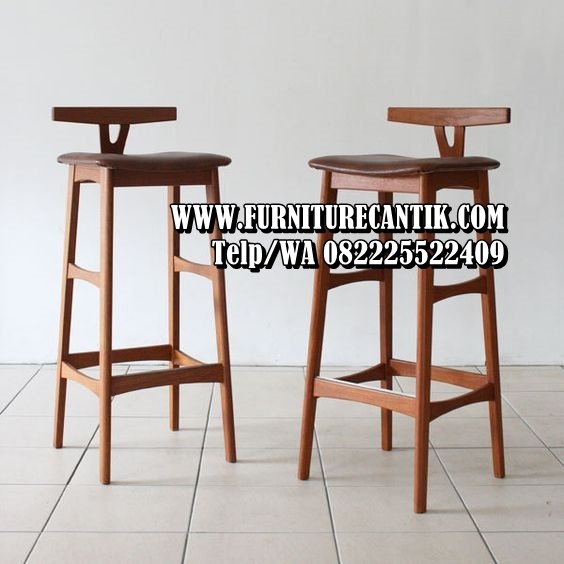 Kursi Bar Kayu Jati Terlaris Antik