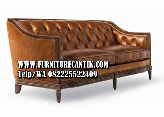 Kursi Sofa Kayu Jati Klasik Mewah
