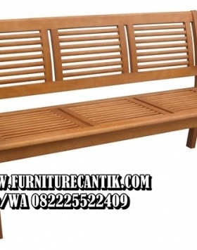 Kursi Teras Kayu Jati Modern Minimalis