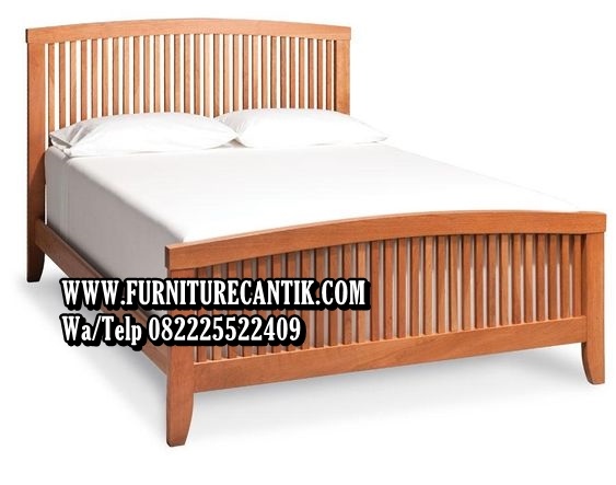 Dipan Minimalis Kayu Jati Modern