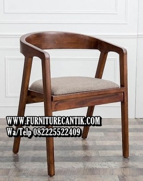 Kursi Cafe Minimalis Antik Kayu Jati