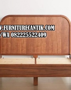 Dipan Minimalis Kayu Jati Modern Desain Eropa