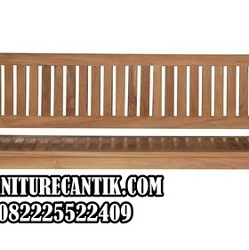 Kursi Teras Kayu Jati Natural Minimalis