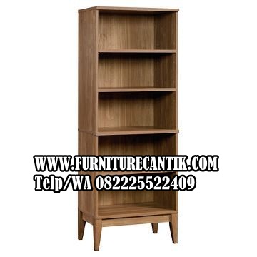 Rak Buku Minimalis Modern Terbaru Natural